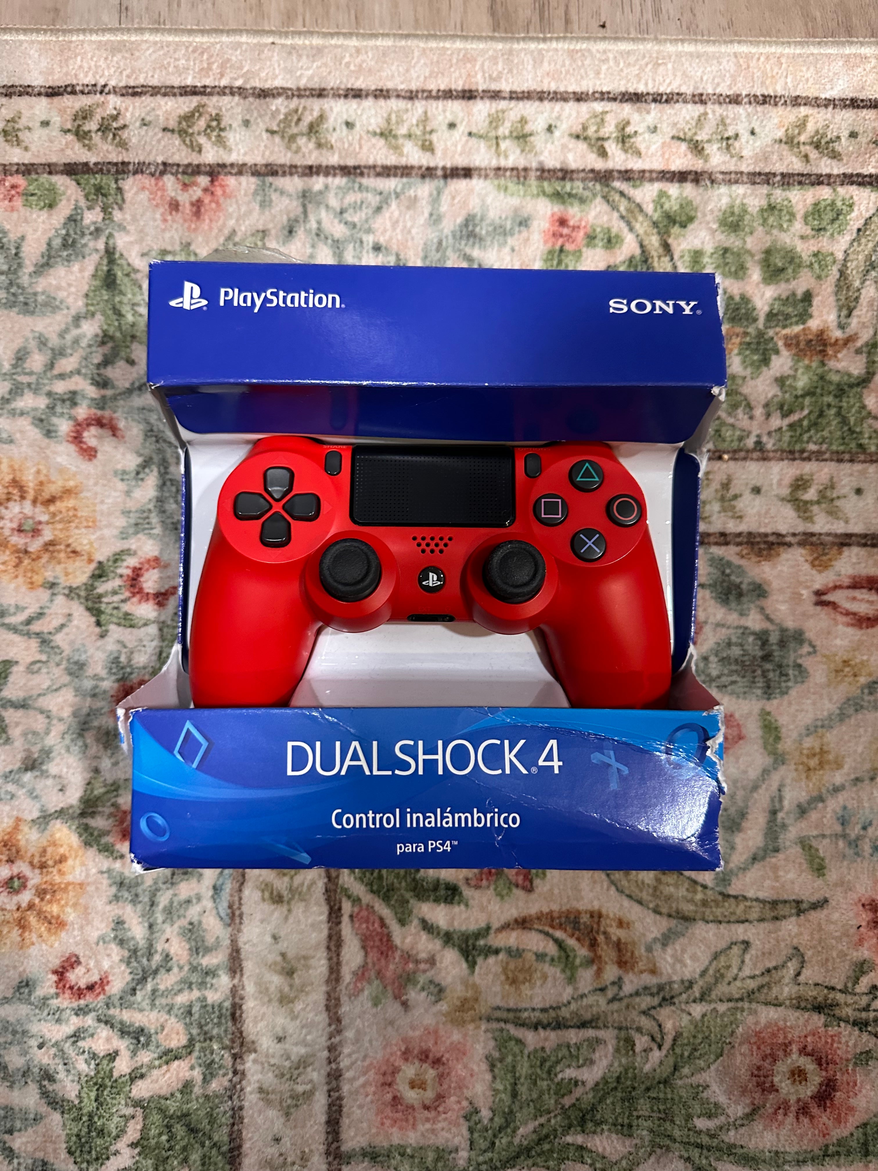Magma Red DualShock 4 PlayStation 4 Controller
