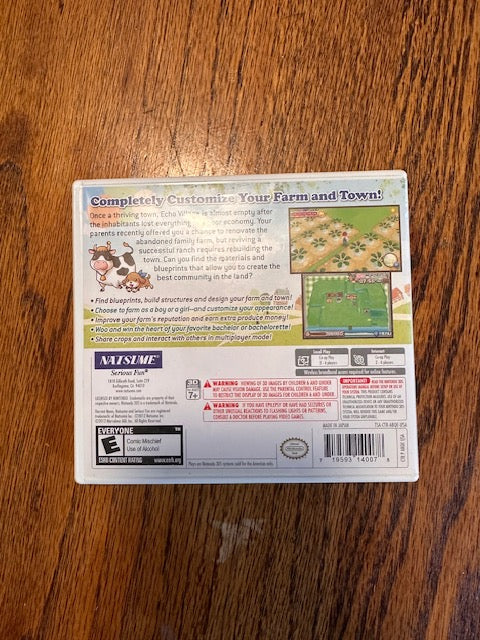 Harvest Moon3D A New Beginning