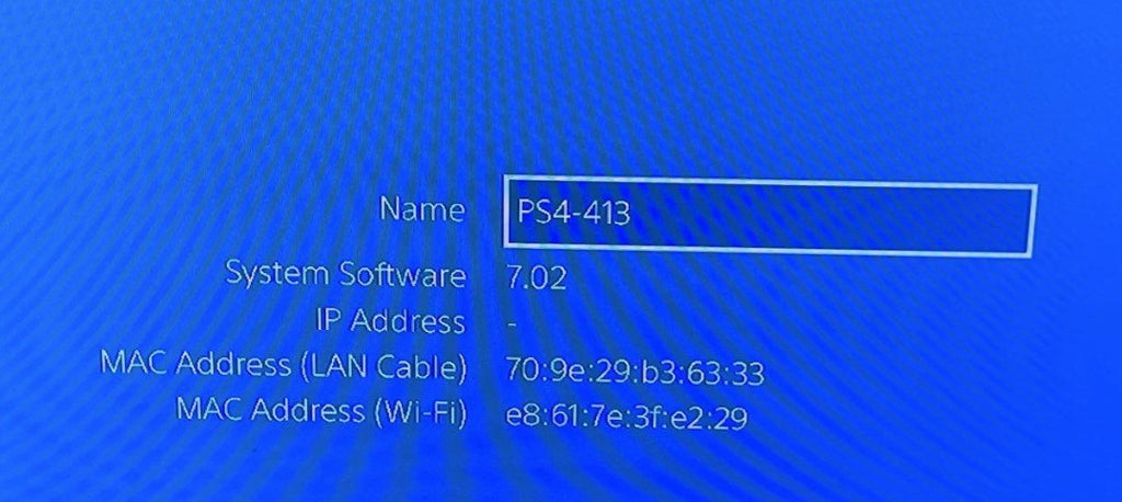 PlayStation 4 Console - Clean Firmware 7.02